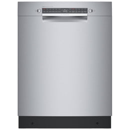 800 Series Dishwasher, 24", Brushed steel anti-fingerprint SGE78C55UC