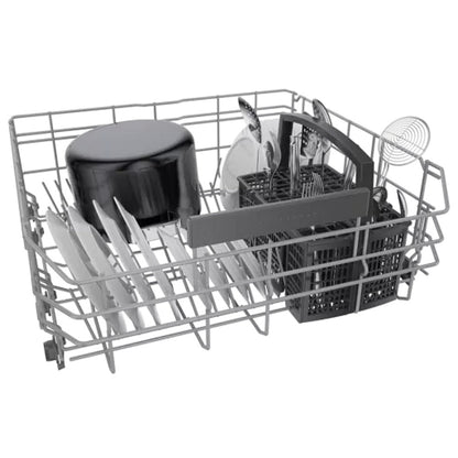 800 Series Dishwasher, 24", Brushed steel anti-fingerprint SGE78C55UC