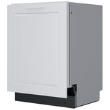 Bosch 800 Series SGV78C53UC Dishwasher, 24 inch Exterior Width, 42 dB Decibel Level, Fully Integrated, Stainless Interior, Custom Panel Ready, 5 Wash Cycles, 15 Capacity (Place Settings), 3 Loading Racks, Wifi Enabled, Panel Ready