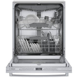 Bosch 800 Series SGX78C55UC Dishwasher, 24 inch Exterior Width, 42 dB Decibel Level, Fully Integrated, Stainless Interior, 5 Wash Cycles, 15 Capacity (Place Settings), 3 Loading Racks, Wifi Enabled, Stainless Steel colour