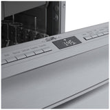 Bosch 800 Series SGX78C55UC Dishwasher, 24 inch Exterior Width, 42 dB Decibel Level, Fully Integrated, Stainless Interior, 5 Wash Cycles, 15 Capacity (Place Settings), 3 Loading Racks, Wifi Enabled, Stainless Steel colour