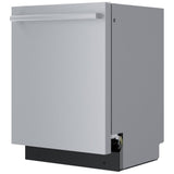 Bosch 800 Series SGX78C55UC Dishwasher, 24 inch Exterior Width, 42 dB Decibel Level, Fully Integrated, Stainless Interior, 5 Wash Cycles, 15 Capacity (Place Settings), 3 Loading Racks, Wifi Enabled, Stainless Steel colour