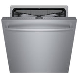 Bosch 800 Series SGX78C55UC Dishwasher, 24 inch Exterior Width, 42 dB Decibel Level, Fully Integrated, Stainless Interior, 5 Wash Cycles, 15 Capacity (Place Settings), 3 Loading Racks, Wifi Enabled, Stainless Steel colour