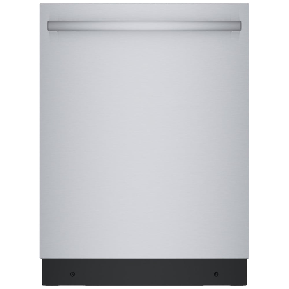 Bosch 800 Series SGX78C55UC Dishwasher, 24 inch Exterior Width, 42 dB Decibel Level, Fully Integrated, Stainless Interior, 5 Wash Cycles, 15 Capacity (Place Settings), 3 Loading Racks, Wifi Enabled, Stainless Steel colour