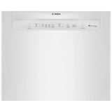 Bosch 100 Series SHE2ADF2N Dishwasher, 24 inch Exterior Width, 52 dB Decibel Level, Full Console, Stainless Interior, 5 Wash Cycles, 12 Capacity (Place Settings), 2 Loading Racks, Wifi Enabled, White colour