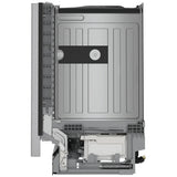 Bosch 100 Series SHE2ADF5N Dishwasher, 24 inch Exterior Width, 52 dB Decibel Level, Full Console, Stainless Interior, 5 Wash Cycles, 12 Capacity (Place Settings), 2 Loading Racks, Wifi Enabled, Stainless Steel colour