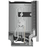 Bosch 100 Series SHE2ADF5N Dishwasher, 24 inch Exterior Width, 52 dB Decibel Level, Full Console, Stainless Interior, 5 Wash Cycles, 12 Capacity (Place Settings), 2 Loading Racks, Wifi Enabled, Stainless Steel colour