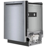 Bosch 100 Series SHE2ADF5N Dishwasher, 24 inch Exterior Width, 52 dB Decibel Level, Full Console, Stainless Interior, 5 Wash Cycles, 12 Capacity (Place Settings), 2 Loading Racks, Wifi Enabled, Stainless Steel colour