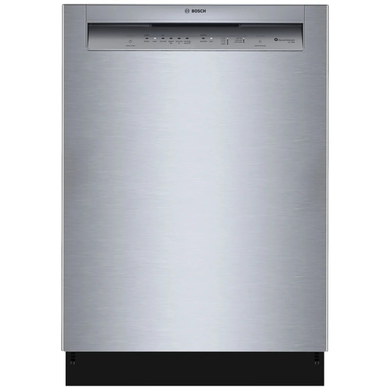 Bosch 100 Series SHE2ADF5N Dishwasher, 24 inch Exterior Width, 52 dB Decibel Level, Full Console, Stainless Interior, 5 Wash Cycles, 12 Capacity (Place Settings), 2 Loading Racks, Wifi Enabled, Stainless Steel colour
