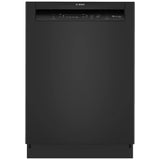 Bosch 100 Series SHE2ADF6N Dishwasher, 24 inch Exterior Width, 52 dB Decibel Level, Full Console, Stainless Interior, 5 Wash Cycles, 12 Capacity (Place Settings), 2 Loading Racks, Wifi Enabled, Black colour