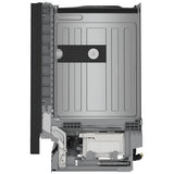 Bosch 100 Series SHE2ADF6N Dishwasher, 24 inch Exterior Width, 52 dB Decibel Level, Full Console, Stainless Interior, 5 Wash Cycles, 12 Capacity (Place Settings), 2 Loading Racks, Wifi Enabled, Black colour