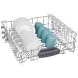 Bosch 300 Series SHE3ADF5N Dishwasher, 24 inch Exterior Width, 50 dB Decibel Level, Full Console, Stainless Interior, 5 Wash Cycles, 12 Capacity (Place Settings), 3 Loading Racks, Wifi Enabled, Stainless Steel colour
