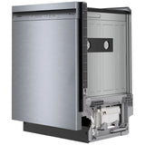 Bosch 300 Series SHE3ADF5N Dishwasher, 24 inch Exterior Width, 50 dB Decibel Level, Full Console, Stainless Interior, 5 Wash Cycles, 12 Capacity (Place Settings), 3 Loading Racks, Wifi Enabled, Stainless Steel colour