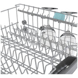 Bosch 100 Series SHE3AEE5N Dishwasher, 24 inch Exterior Width, 50 dB Decibel Level, Full Console, Stainless Interior, 8 Wash Cycles, 14 Capacity (Place Settings), 2 Loading Racks, Wifi Enabled, Stainless Steel colour