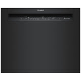 Bosch 100 Series SHE3AEM6N Dishwasher, 24 inch Exterior Width, 50 dB Decibel Level, Full Console, Stainless Interior, 8 Wash Cycles, 14 Capacity (Place Settings), 2 Loading Racks, Wifi Enabled, Black colour