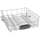 Bosch 100 Series SHE41CM2N Dishwasher, 24 inch Exterior Width, 48 dB Decibel Level, Full Console, Stainless Interior, 8 Wash Cycles, 12 Capacity (Place Settings), 2 Loading Racks, Wifi Enabled, White colour