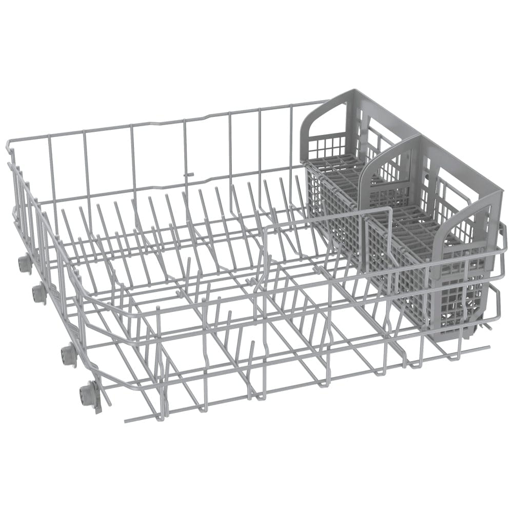 Bosch SHE41CM5N Dishwasher, 24 inch Exterior Width, 48 dB Decibel Level, Full Console, Stainless Steel (Interior), 8 Wash Cycles, 12 Capacity (Place Settings)