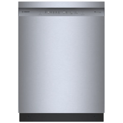 Bosch SHE41CM5N Dishwasher, 24 inch Exterior Width, 48 dB Decibel Level, Full Console, Stainless Steel (Interior), 8 Wash Cycles, 12 Capacity (Place Settings)