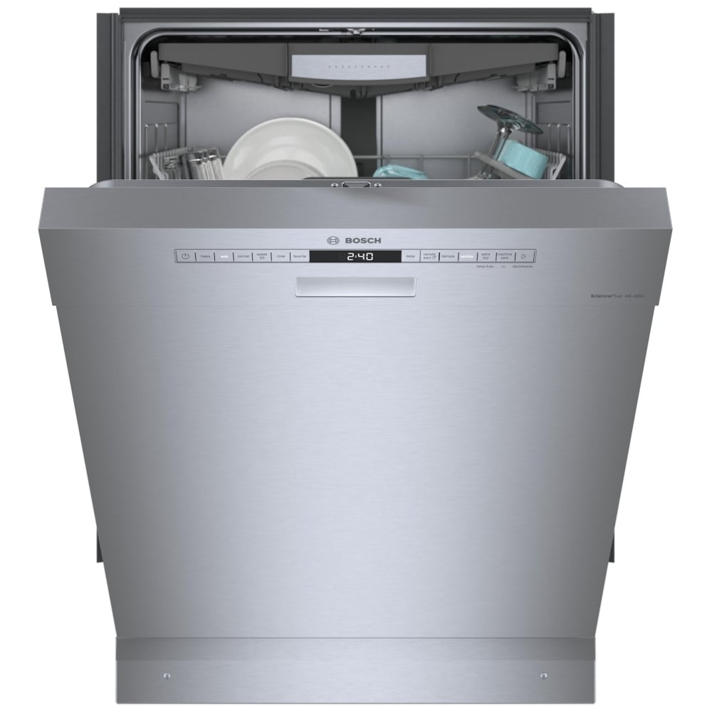 Bosch 300 Series Dishwasher, 24'' Stainless Steel SHE53B75UC