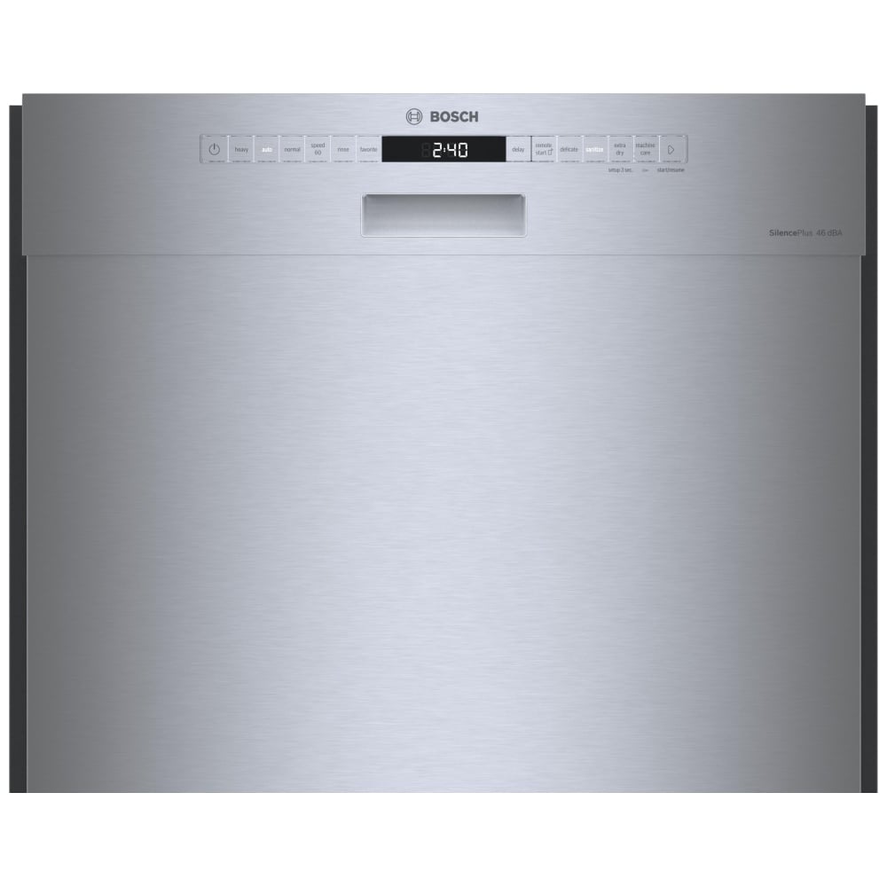 Bosch 300 Series Dishwasher, 24'' Stainless Steel SHE53B75UC