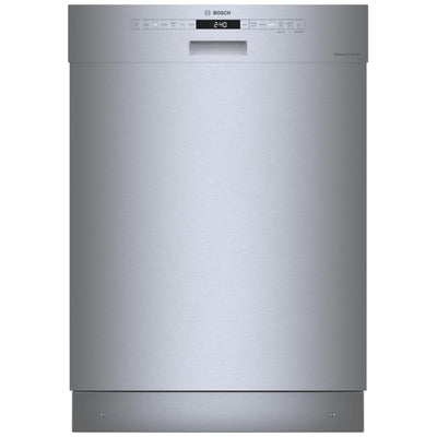 Bosch 300 Series Dishwasher, 24'' Stainless Steel SHE53B75UC