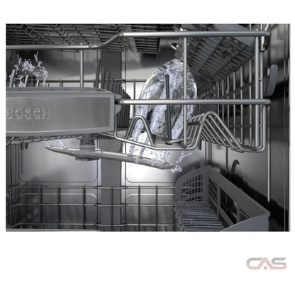 Bosch 300 Series Dishwasher, 24'' Stainless Steel SHE53B75UC