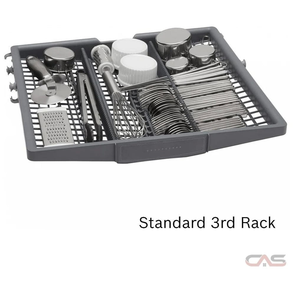 Bosch 300 Series Dishwasher, 24'' Stainless Steel SHE53B75UC