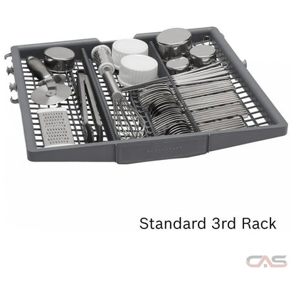 Bosch 300 Series Dishwasher, 24'' Stainless Steel SHE53B75UC