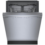 Bosch 300 Series SHE53C85N Dishwasher, 24 inch Exterior Width, 46 dB Decibel Level, Full Console, Stainless Interior, 8 Wash Cycles, 16 Capacity (Place Settings), 3 Loading Racks, Wifi Enabled, Stainless Steel colour