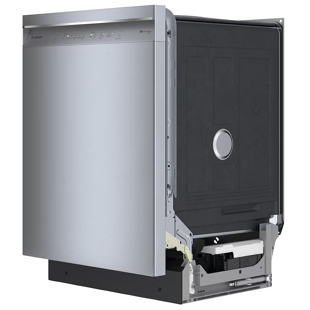 Bosch 300 Series Dishwasher, 24" Brushed Steel Anti-Fingerprint SHE53C85N