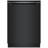 Bosch 300 Series SHE53C86N Dishwasher, 24 inch Exterior Width, 46 dB Decibel Level, Full Console, Stainless Interior, 8 Wash Cycles, 16 Capacity (Place Settings), 3 Loading Racks, Wifi Enabled, Black colour