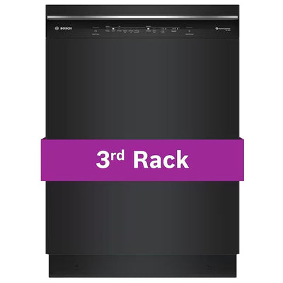 300 Series Dishwasher, 24'', Black SHE53C86N