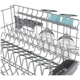 Bosch 300 Series Dishwasher, 24" Brushed Steel Anti-Fingerprint SHE53CE5N