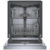 Bosch 300 Series Dishwasher, 24" Brushed Steel Anti-Fingerprint SHE53CE5N