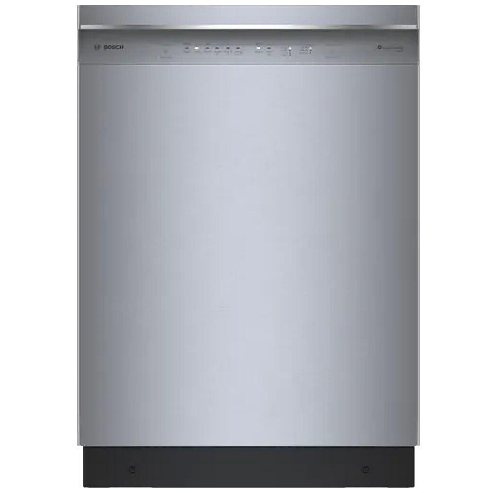 Bosch 300 Series Dishwasher, 24" Brushed Steel Anti-Fingerprint SHE53CE5N