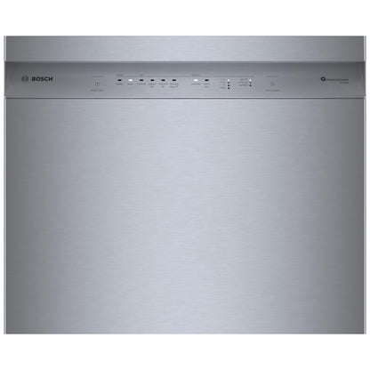 Bosch 100 Series 24" Dishwasher, SHE5AE75N, Brushed Steel Anti-Fingerprint, WiFi Enabled