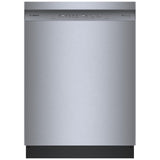 Bosch 100 Series SHE5AE75N Dishwasher, 24 inch Exterior Width, 46 dB Decibel Level, Full Console, Stainless Interior, 8 Wash Cycles, 15 Capacity (Place Settings), 3 Loading Racks, Wifi Enabled, Stainless Steel colour