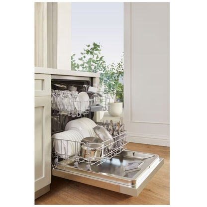 Bosch 100 Series 24" Dishwasher, SHE5AE75N, Brushed Steel Anti-Fingerprint, WiFi Enabled