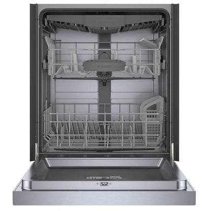 Bosch 100 Series 24" Dishwasher, SHE5AE75N, Brushed Steel Anti-Fingerprint, WiFi Enabled