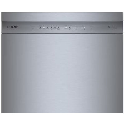 Bosch 100 Series 24" Dishwasher, SHE5AE75N, Brushed Steel Anti-Fingerprint, WiFi Enabled