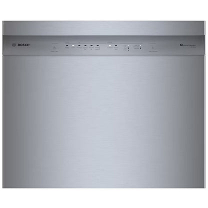Bosch 100 Series 24" Dishwasher, SHE5AE75N, Brushed Steel Anti-Fingerprint, WiFi Enabled