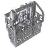 Bosch 100 Series SHE5AE75N Dishwasher, 24 inch Exterior Width, 46 dB Decibel Level, Full Console, Stainless Interior, 8 Wash Cycles, 15 Capacity (Place Settings), 3 Loading Racks, Wifi Enabled, Stainless Steel colour