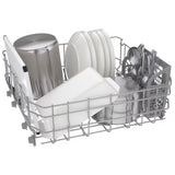 Bosch 100 Series SHE5AE75N Dishwasher, 24 inch Exterior Width, 46 dB Decibel Level, Full Console, Stainless Interior, 8 Wash Cycles, 15 Capacity (Place Settings), 3 Loading Racks, Wifi Enabled, Stainless Steel colour