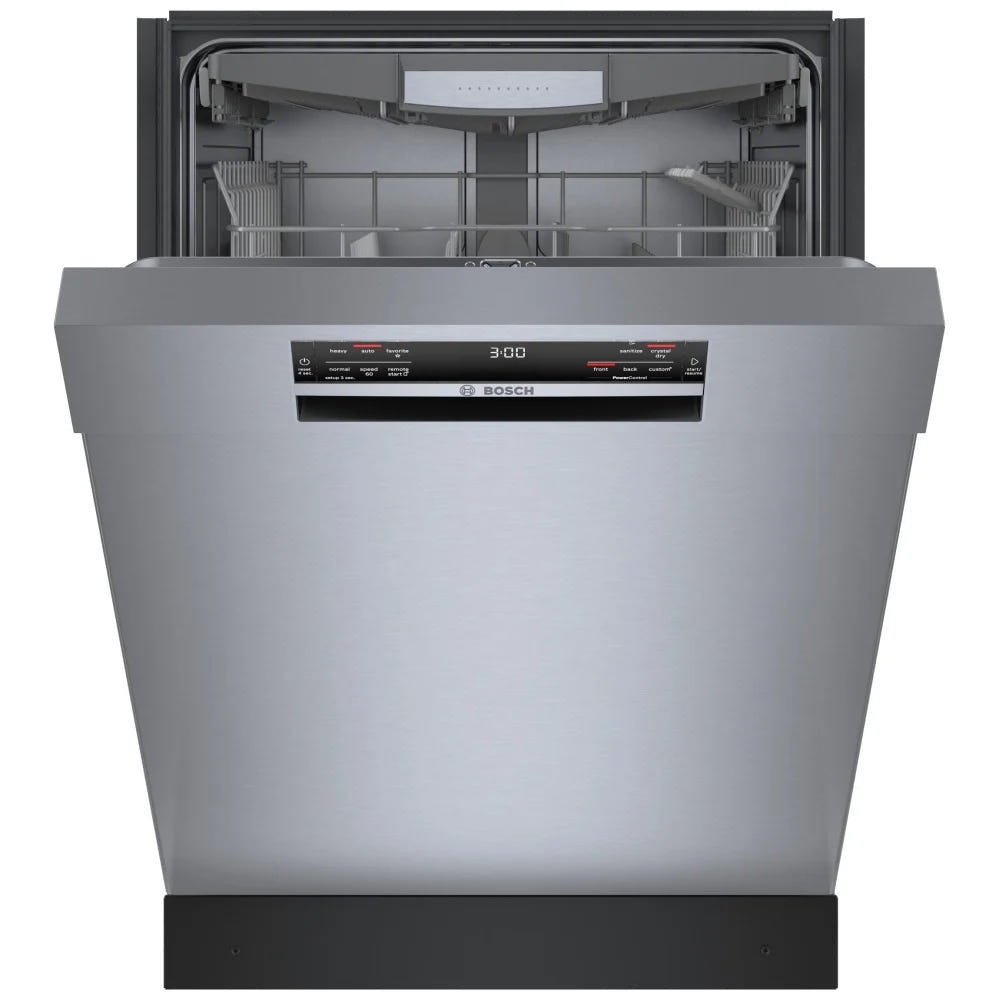 800 Series, Dishwasher, 60 cm, Brushed steel anti-fingerprint, SHE78CM5N