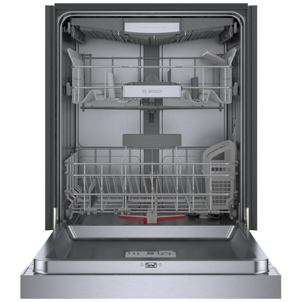 800 Series Dishwasher, 24" Brushed Steel, SHE78CM5N