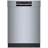 Bosch 800 Series SHE78CM5N Dishwasher, 24 inch Exterior Width, 42 dB Decibel Level, Full Console, Stainless Interior, 8 Wash Cycles, 16 Capacity (Place Settings), 3 Loading Racks, Wifi Enabled, Stainless Steel colour