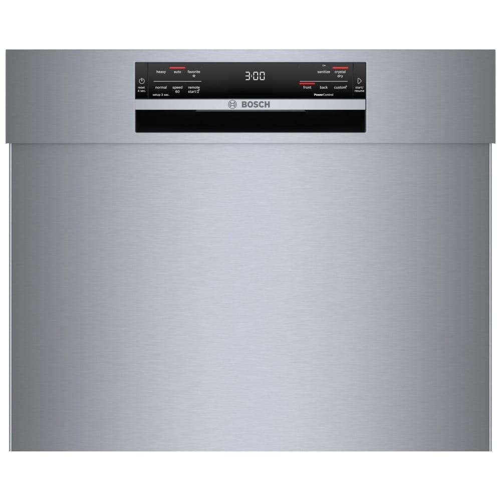 800 Series Dishwasher, 24" Brushed Steel, SHE78CM5N