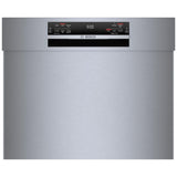 Bosch 800 Series SHE78CM5N Dishwasher, 24 inch Exterior Width, 42 dB Decibel Level, Full Console, Stainless Interior, 8 Wash Cycles, 16 Capacity (Place Settings), 3 Loading Racks, Wifi Enabled, Stainless Steel colour