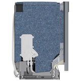 Bosch 800 Series SHE78CM5N Dishwasher, 24 inch Exterior Width, 42 dB Decibel Level, Full Console, Stainless Interior, 8 Wash Cycles, 16 Capacity (Place Settings), 3 Loading Racks, Wifi Enabled, Stainless Steel colour