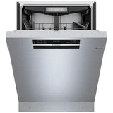 Bosch 800 Series SHE78D75UC Dishwasher, 24 inch Exterior Width, 42 dB Decibel Level, Full Console, Stainless Interior, 5 Wash Cycles, 15 Capacity (Place Settings), 3 Loading Racks, Wifi Enabled, Stainless Steel colour